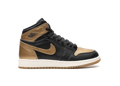 Jordan 1 Retro High OG Black Metallic Gold (GS)