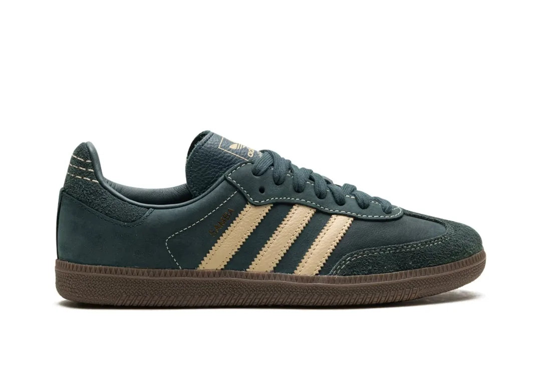 adidas Samba OG Mineral Green Crystal Sand (Women's)