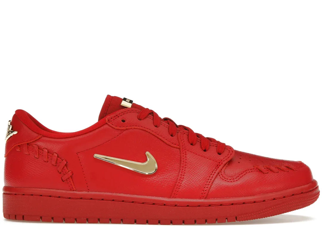 Jordan 1 Low Method of Make Gym Red Metallic Gold (Women's)