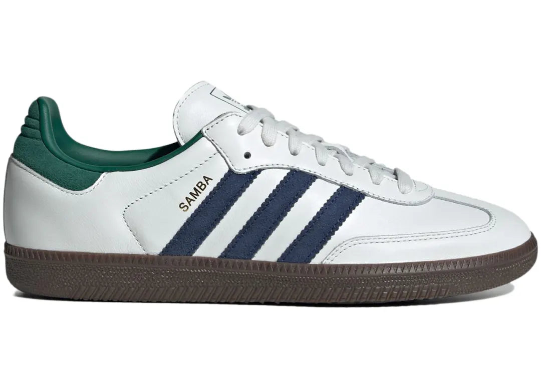 adidas Samba OG Black White Collegiate Green