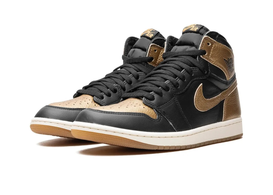 Jordan 1 Retro High OG Black Metallic Gold