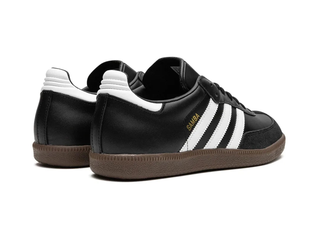 Adidas Samba Leather Black White - PLUGSNEAKRS