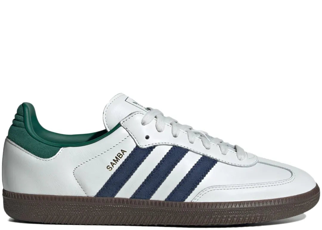 adidas Samba OG Black White Collegiate Green