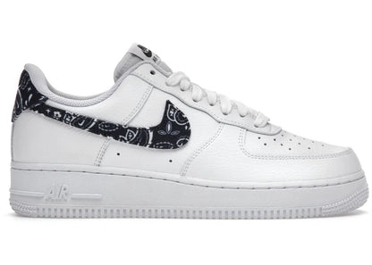 Nike Air Force 1 Low '07 Essential White Black Paisley - PLUGSNEAKRS