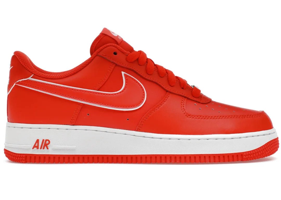 Nike Air Force 1 Low 07 Picante Red White - PLUGSNEAKRS