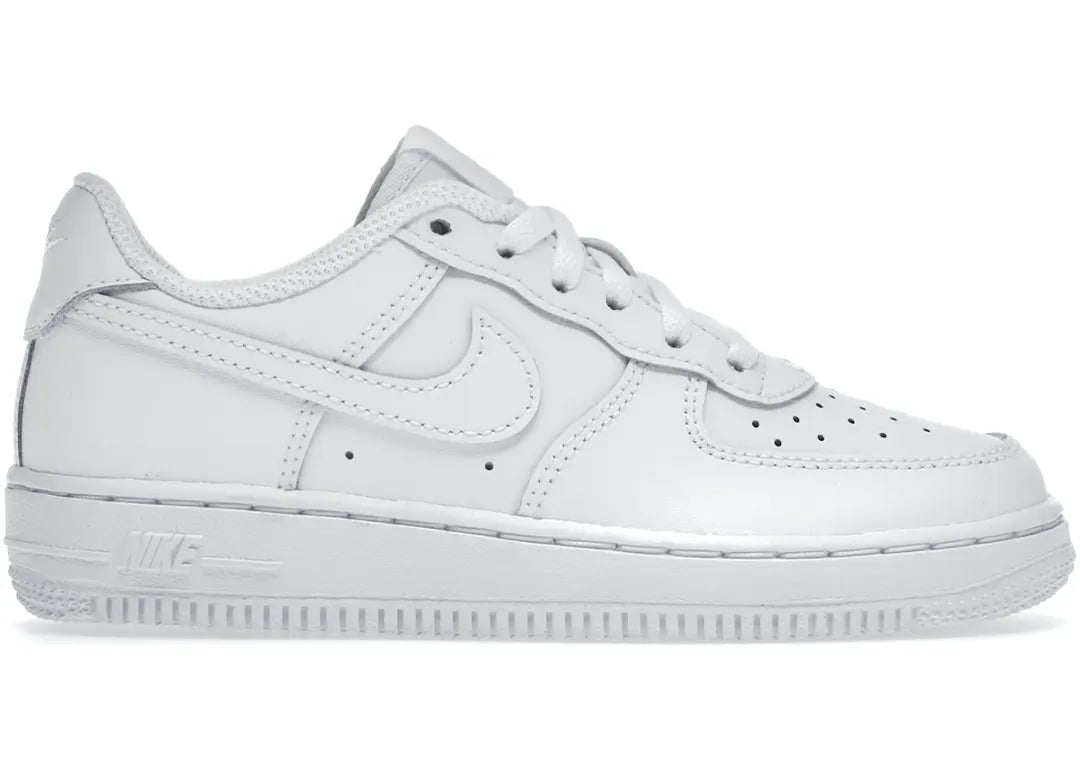 Nike Air Force 1 Low LE Triple White (PS) - PLUGSNEAKRS