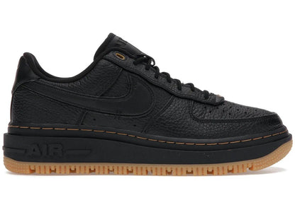 Nike Air Force 1 Low Luxe Black Gum - PLUGSNEAKRS