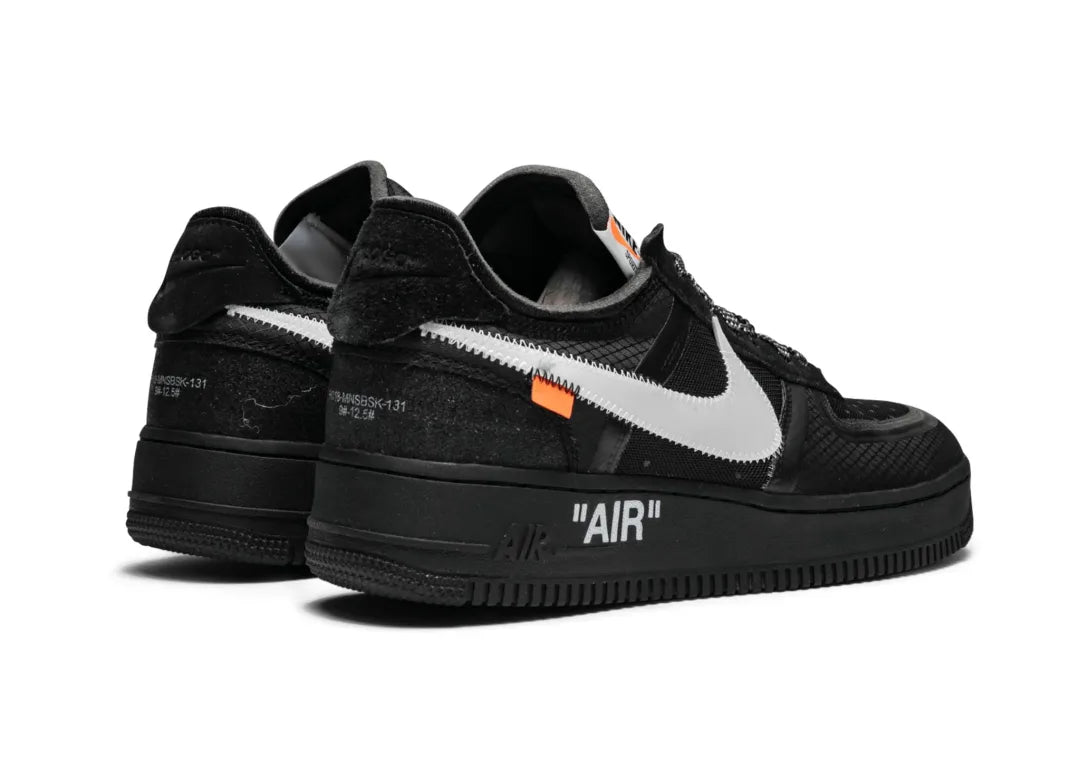 Nike Air Force 1 Low Off-White Black White - PLUGSNEAKRS