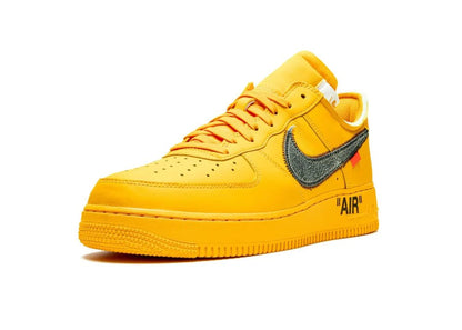 Nike Air Force 1 Low Off-White ICA University Gold - PLUGSNEAKRS