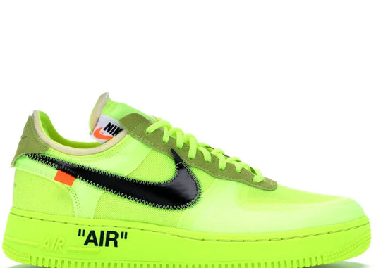 Nike Air Force 1 Low Off-White Volt - PLUGSNEAKRS