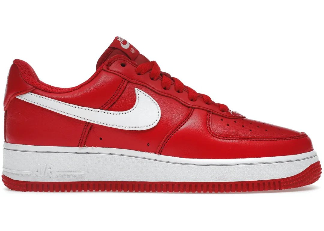 Nike Air Force 1 Low Retro QS Color of the Month University Red White - PLUGSNEAKRS