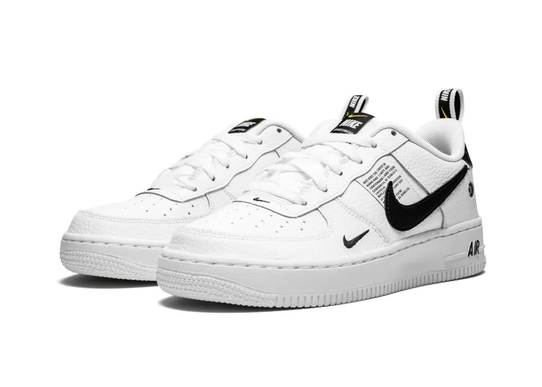 Nike Air Force 1 Low Utility White Black (GS) - PLUGSNEAKRS