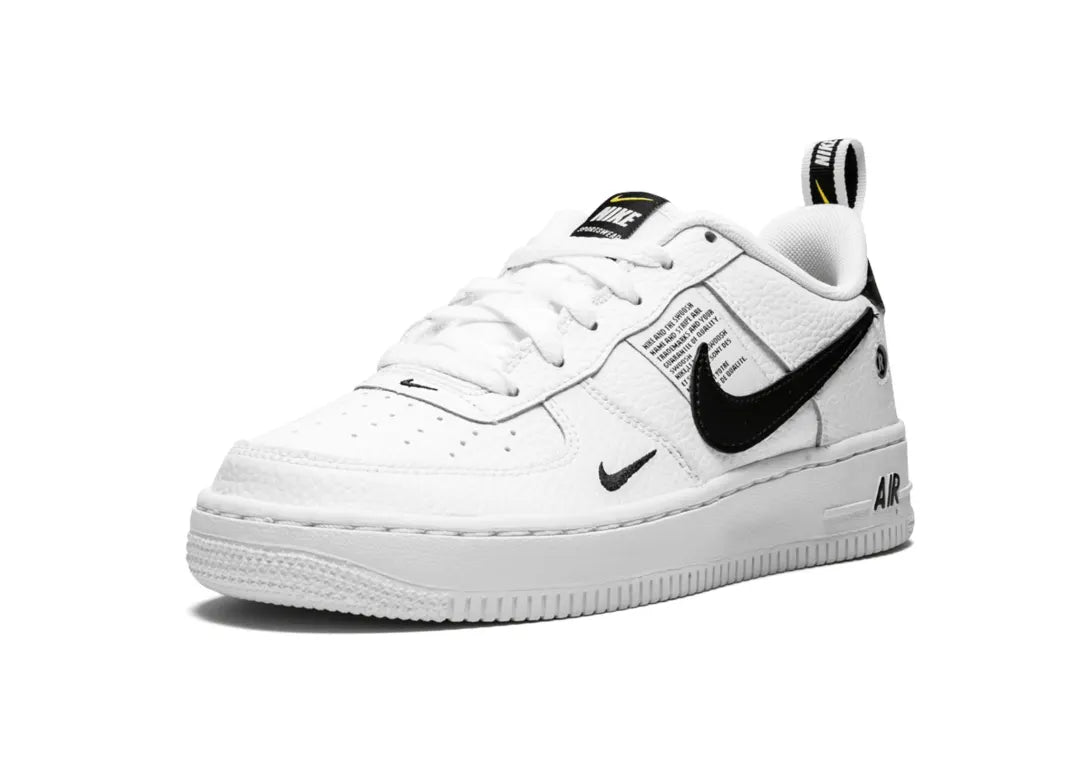 Nike Air Force 1 Low Utility White Black (GS) - PLUGSNEAKRS