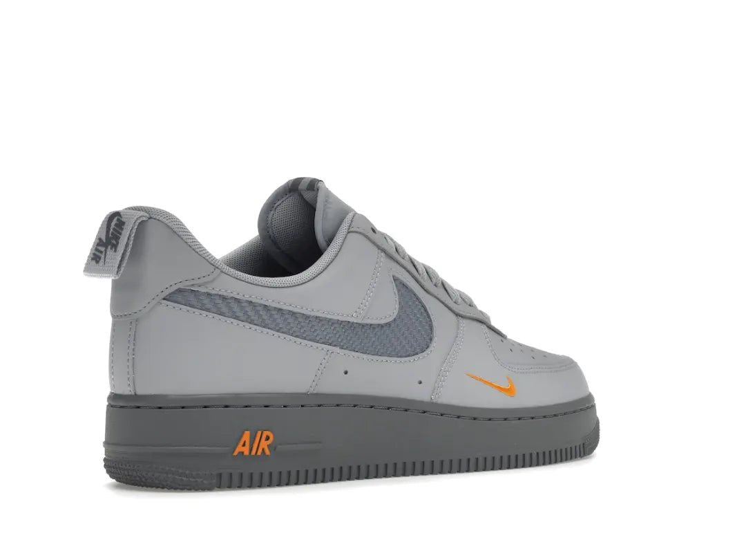 Nike Air Force 1 Low Wolf Grey Kumquat - PLUGSNEAKRS