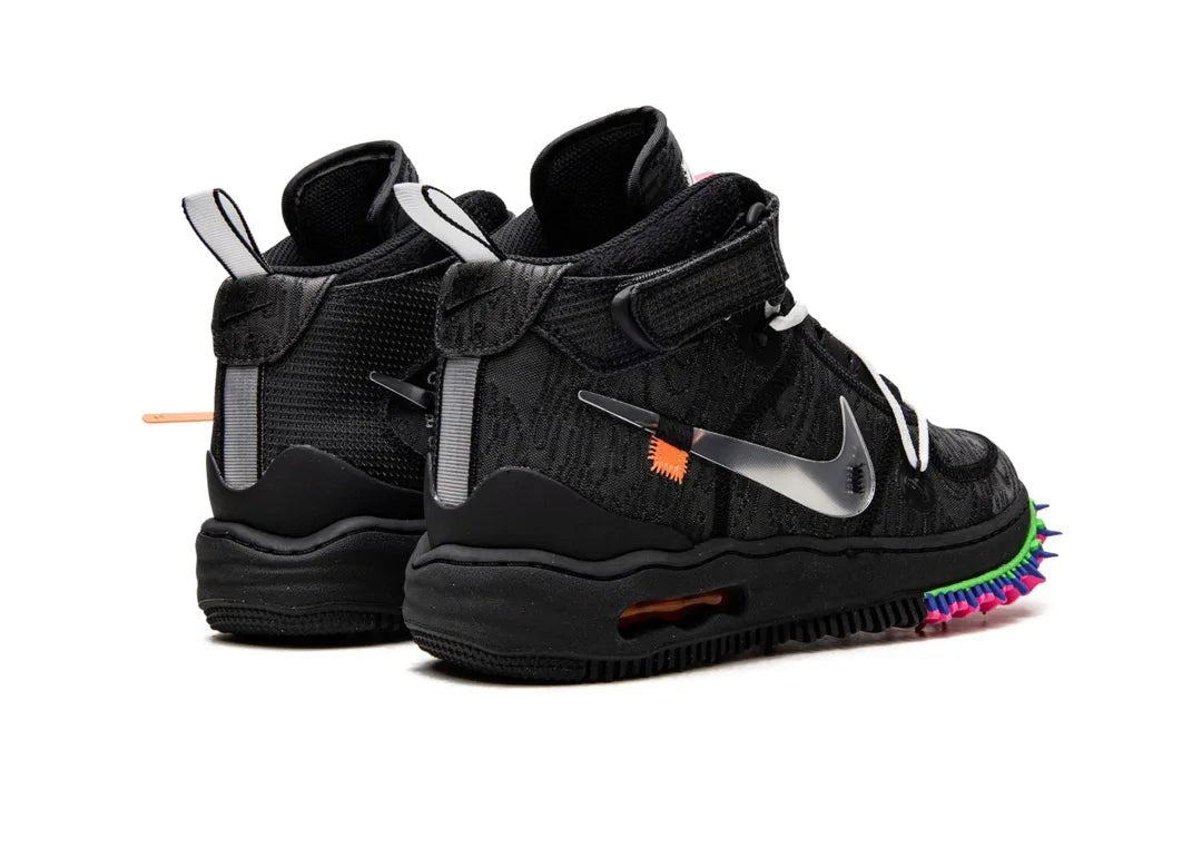 Nike Air Force 1 Mid Off-White Black - PLUGSNEAKRS