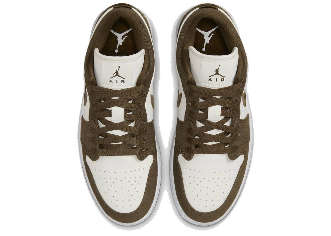 Nike Air Jordan 1 Low Light Olive - PLUGSNEAKRS
