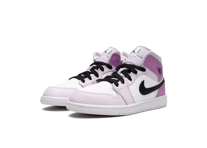 Nike Air Jordan 1 Mid Barely Grape (PS) - PLUGSNEAKRS