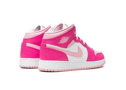 Nike Air Jordan 1 Mid Fierce Pink (GS) - PLUGSNEAKRS