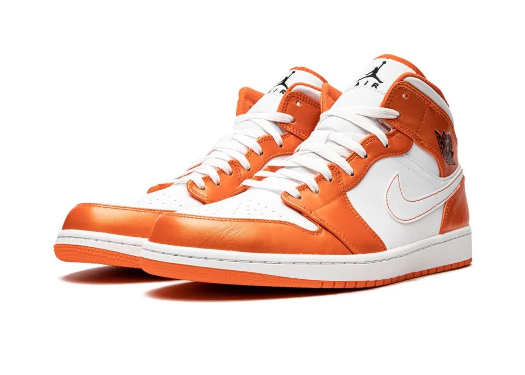 Nike Air Jordan 1 Mid Metallic Orange - PLUGSNEAKRS