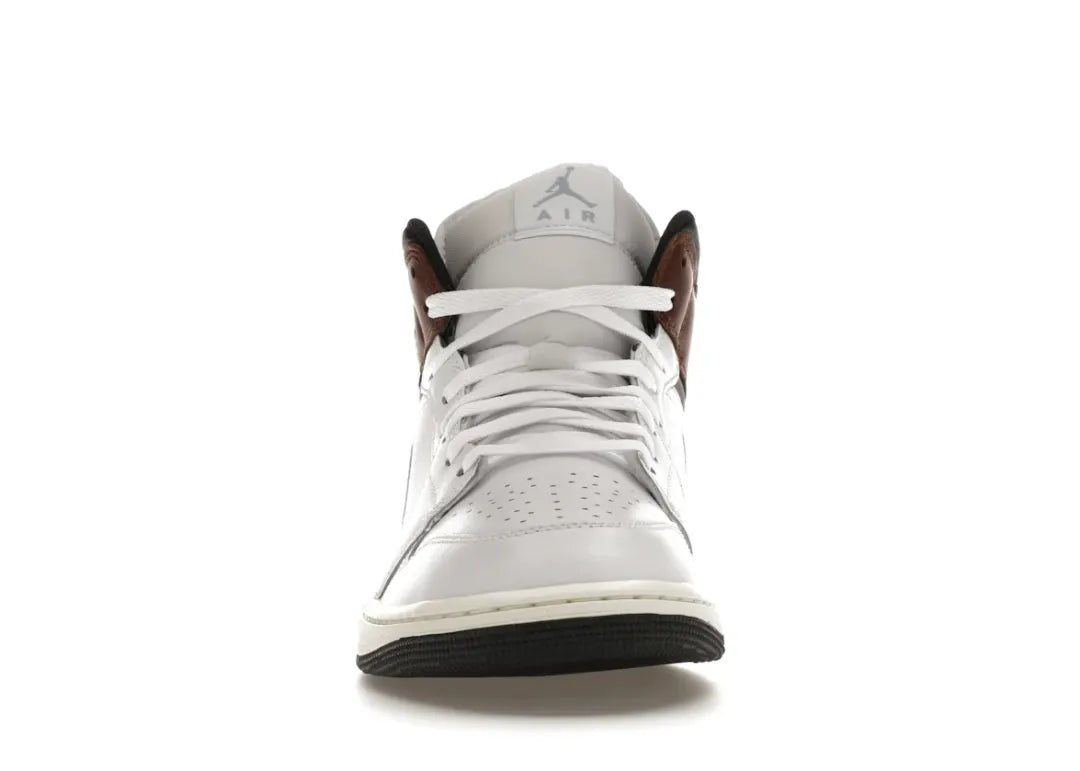 Nike Air Jordan 1 Mid SE Brown Blue Grey - PLUGSNEAKRS