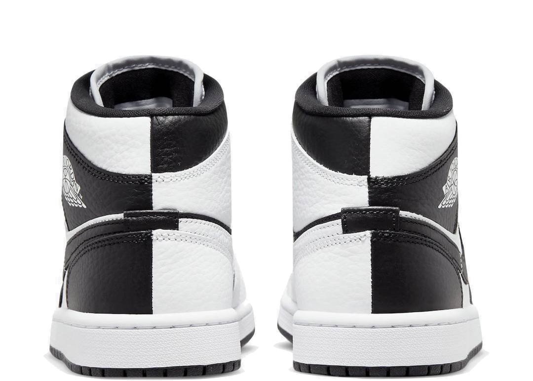 Nike Air Jordan 1 Mid Split Black White - PLUGSNEAKRS