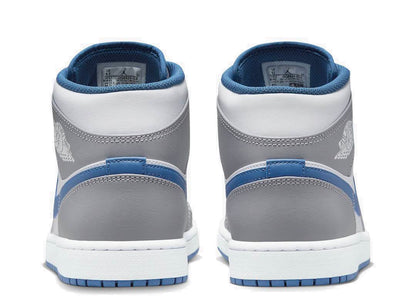 Nike Air Jordan 1 Mid True Blue - PLUGSNEAKRS