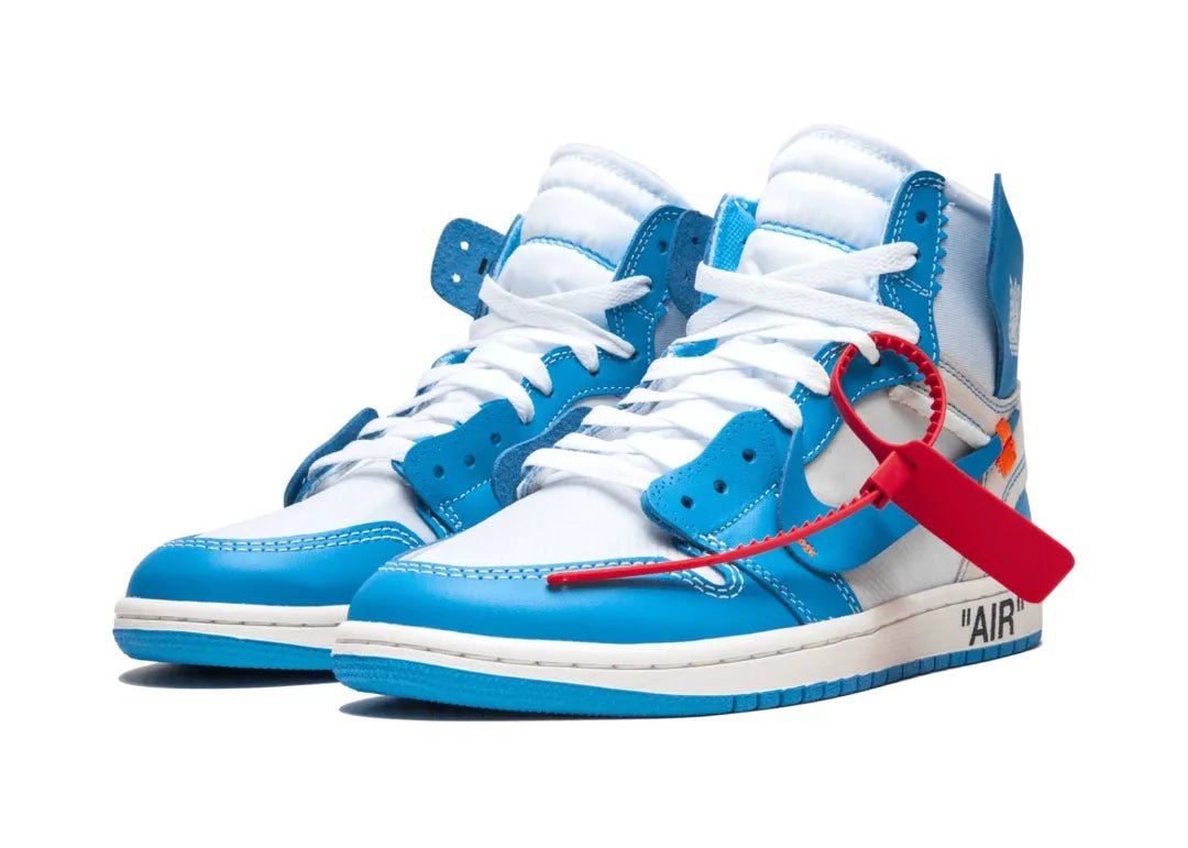 Nike Air Jordan 1 Retro High Off-White University Blue - PLUGSNEAKRS