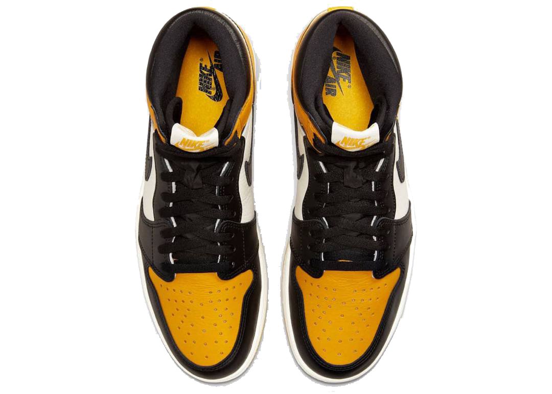 Nike Air Jordan 1 Retro High OG Yellow Toe Taxi - PLUGSNEAKRS