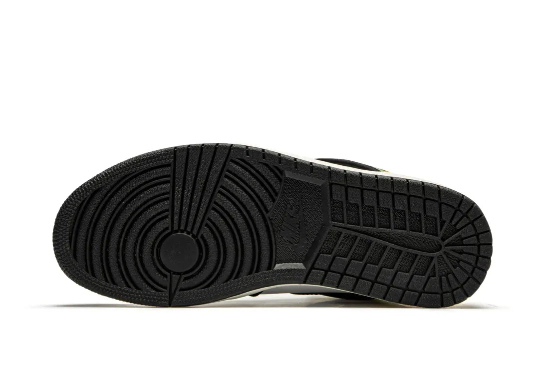 Nike Air Jordan 1 Retro High White Black Volt University Gold