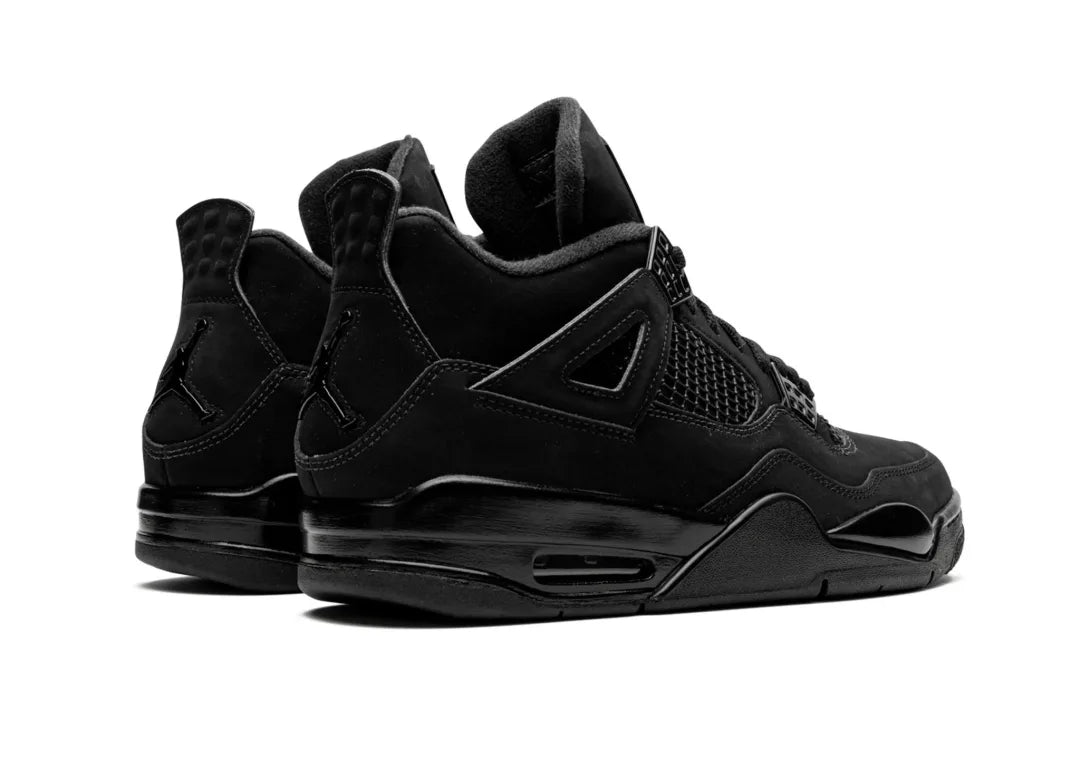 Nike Air Jordan 4 Retro Black Cat - PLUGSNEAKRS