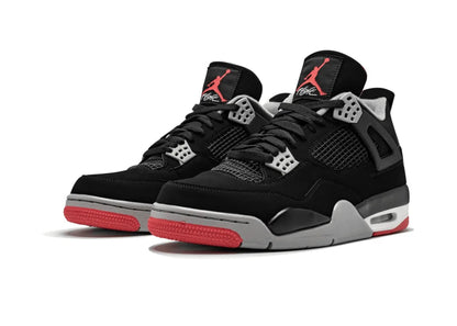 Nike Air Jordan 4 Retro Bred - PLUGSNEAKRS
