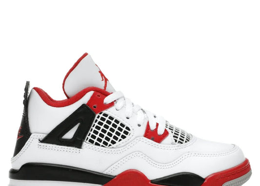 Nike Air Jordan 4 Retro Fire Red (PS) - PLUGSNEAKRS