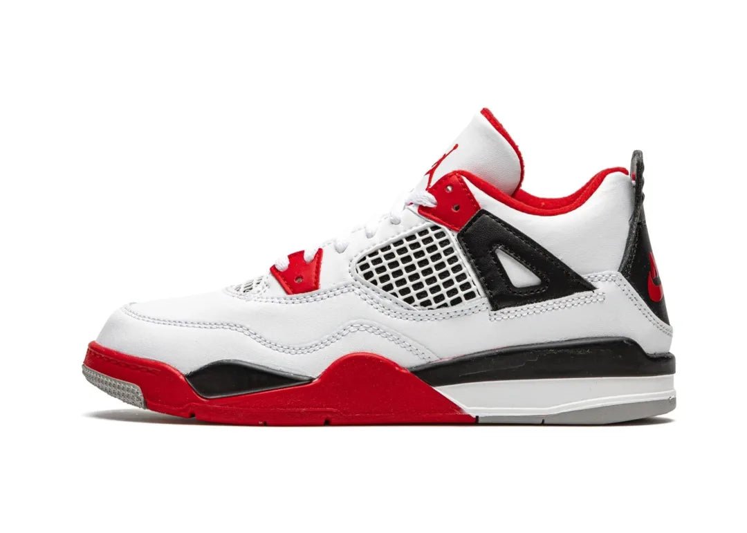 Nike Air Jordan 4 Retro Fire Red (PS) - PLUGSNEAKRS