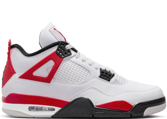Nike Air Jordan 4 Retro Red Cement - PLUGSNEAKRS