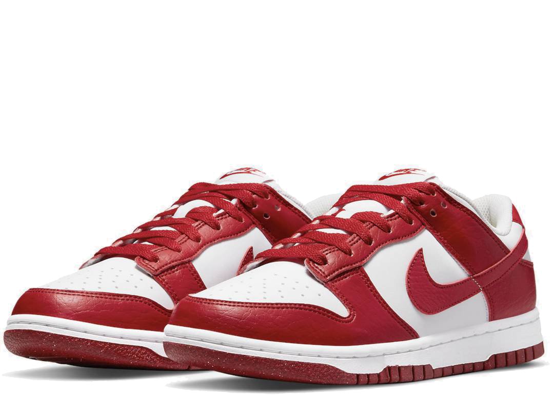 Nike Dunk Low Next Nature White Gym Red - PLUGSNEAKRS