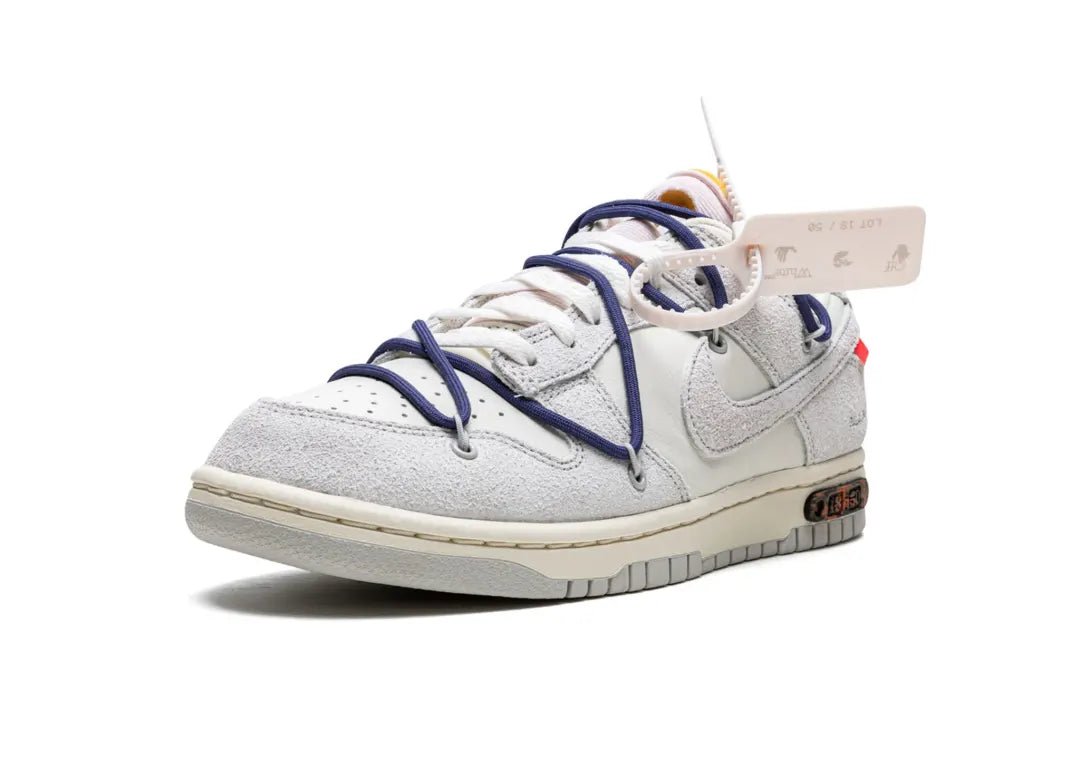 Nike Dunk Low Off-White Lot 18 - PLUGSNEAKRS