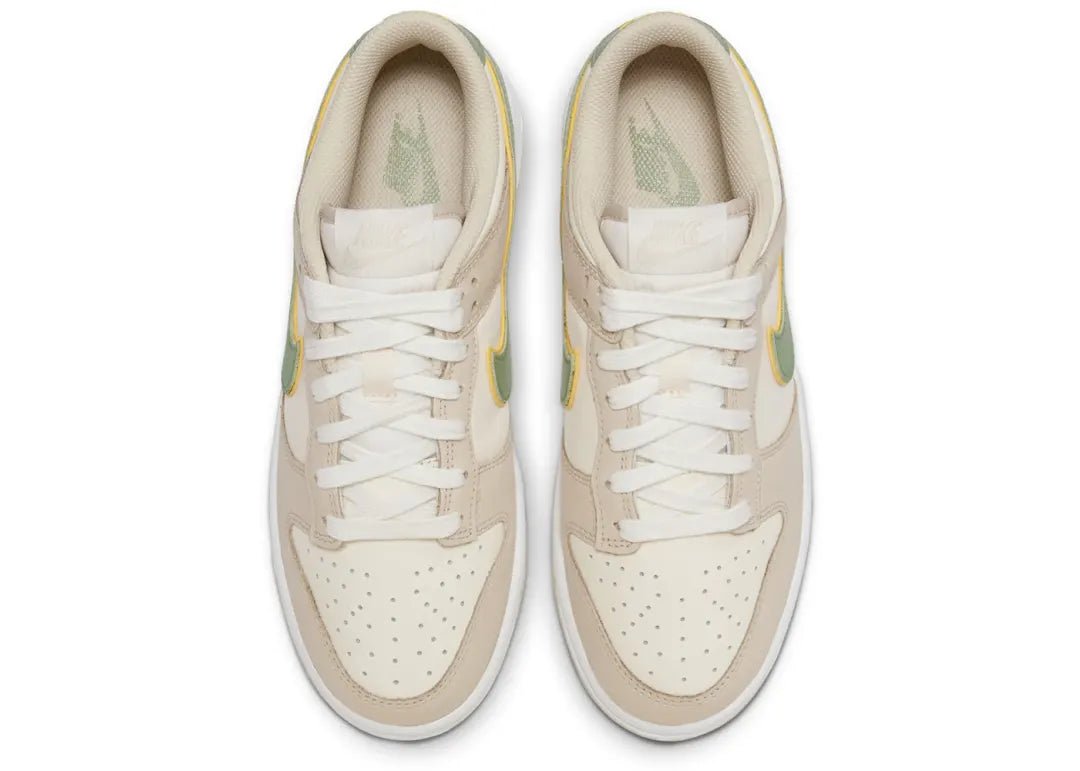 Nike Dunk Low Pale Ivory Oil Green - PLUGSNEAKRS