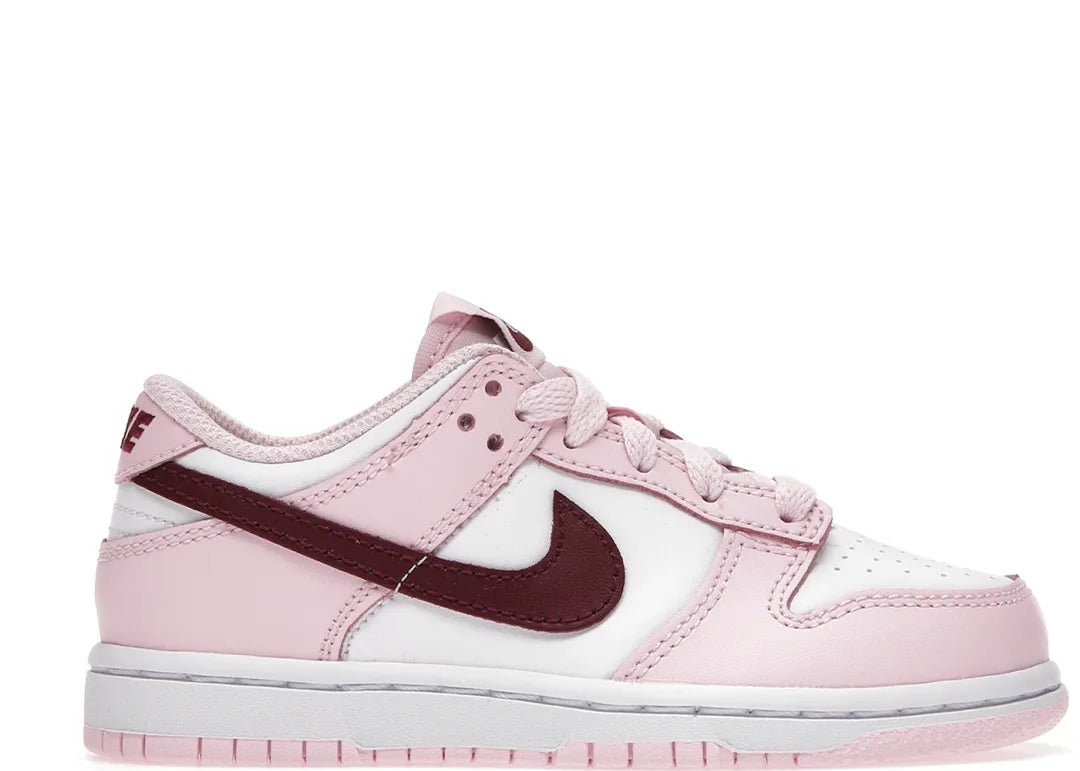 Nike Dunk Low Pink Red White (PS) - PLUGSNEAKRS