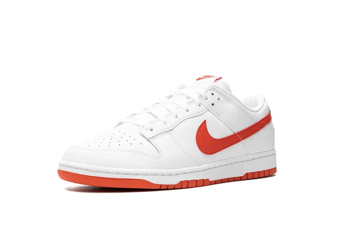 Nike Dunk Low Retro White Picante Red - PLUGSNEAKRS