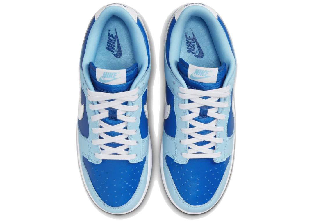 Nike Dunk Low White Argon Blue - PLUGSNEAKRS